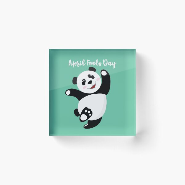 Item preview, Dancing Panda - Happy April Fool's Day designed and sold by thewishdesigns.