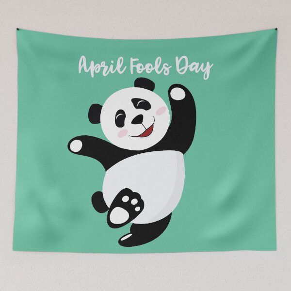 Item preview, Dancing Panda - Happy April Fool's Day designed and sold by thewishdesigns.