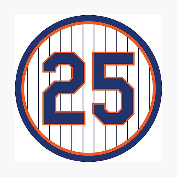 Item preview, Bobby Bonilla #25 Jersey Number designed and sold by StickBall.