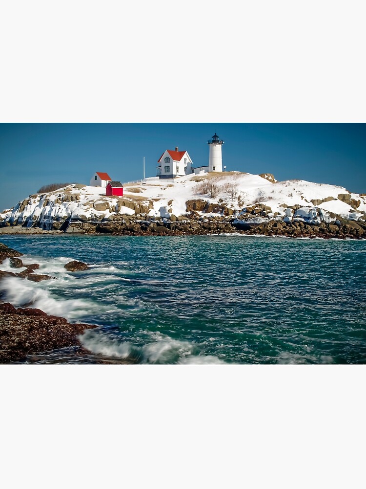 "Nubble Lighthouse Cape Neddick Maine" Poster for Sale by