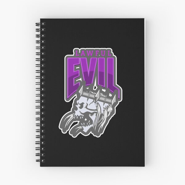Item preview, Lawful Evil designed and sold by Good-Looking Corpse.