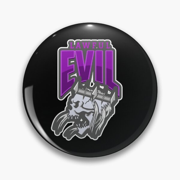 Item preview, Lawful Evil designed and sold by Good-Looking Corpse.