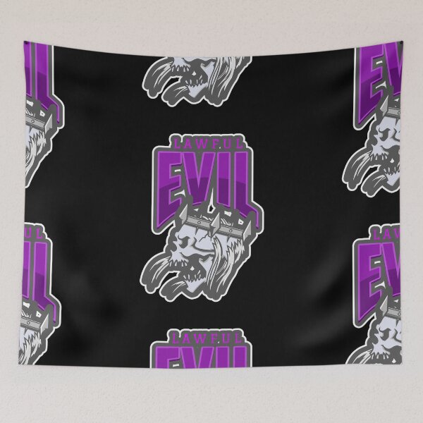 Item preview, Lawful Evil designed and sold by Good-Looking Corpse.