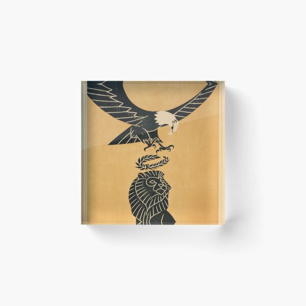 Item preview, America's Tribute to Britain 1917 World War 1 Propaganda Art designed and sold by retroposters.