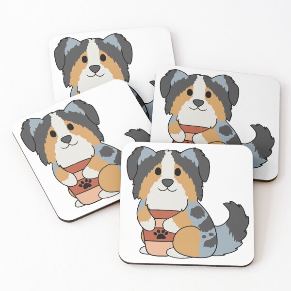 Item preview, Australian Shepherd Coffee designed and sold by BiscuitSnack.