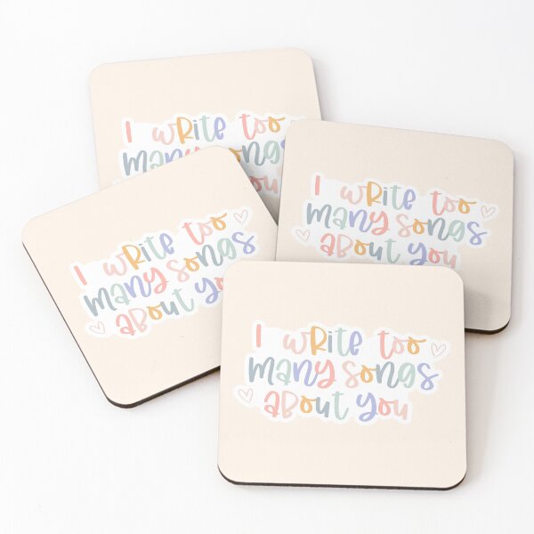 Item preview, Too Many Songs // Falling Lyrics HS designed and sold by halfaheart.