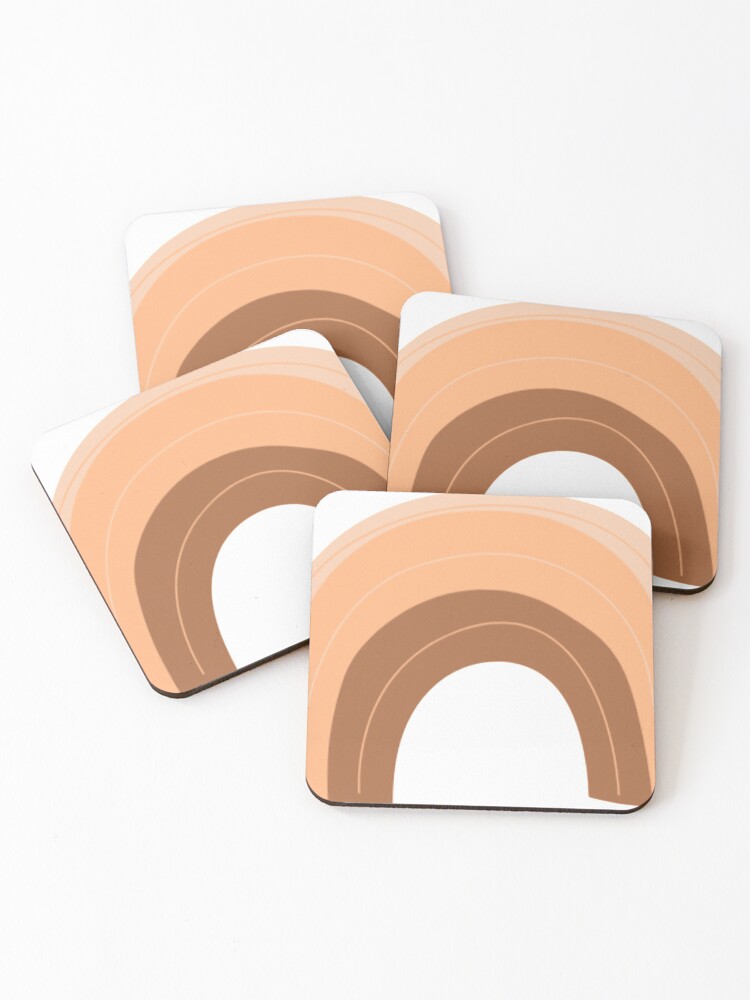 Thumbnail 1 of 5, Coasters (Set of 4), raindbow designed and sold by mbaa.