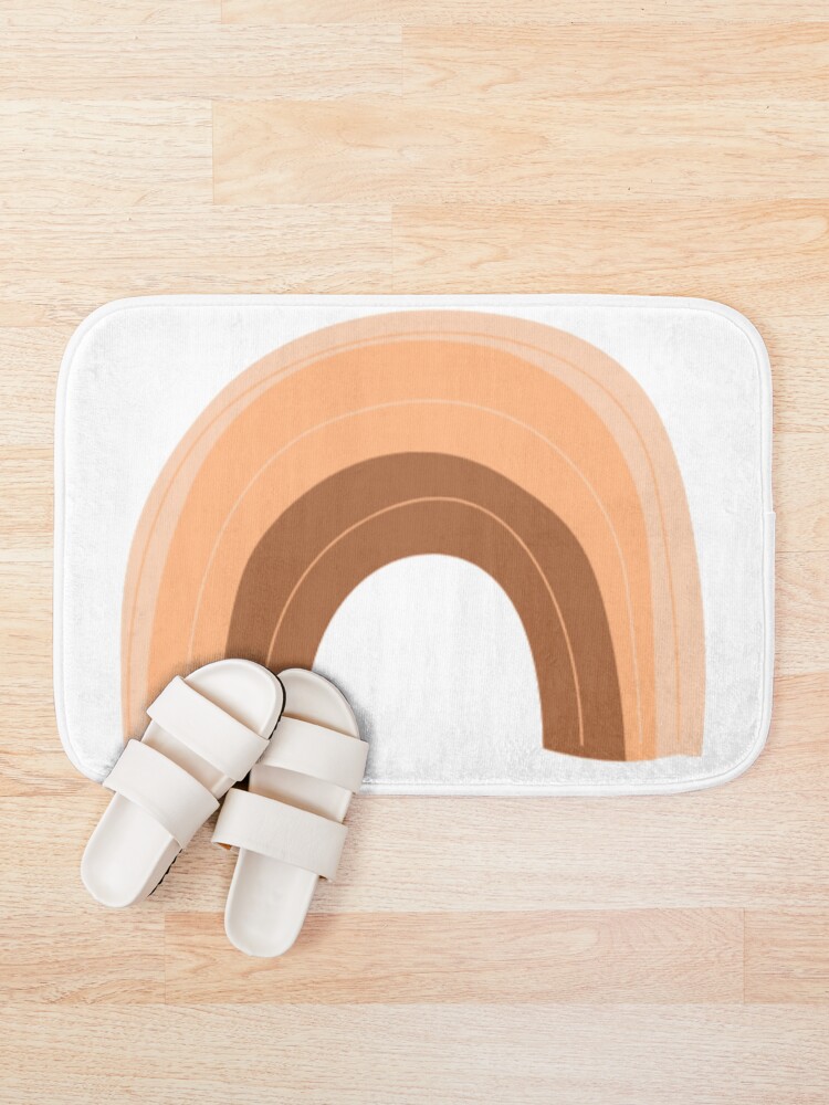 Thumbnail 1 of 6, Bath Mat, raindbow designed and sold by mbaa.