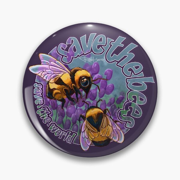 Item preview, Save the Bees - Save the World designed and sold by reschasketch.