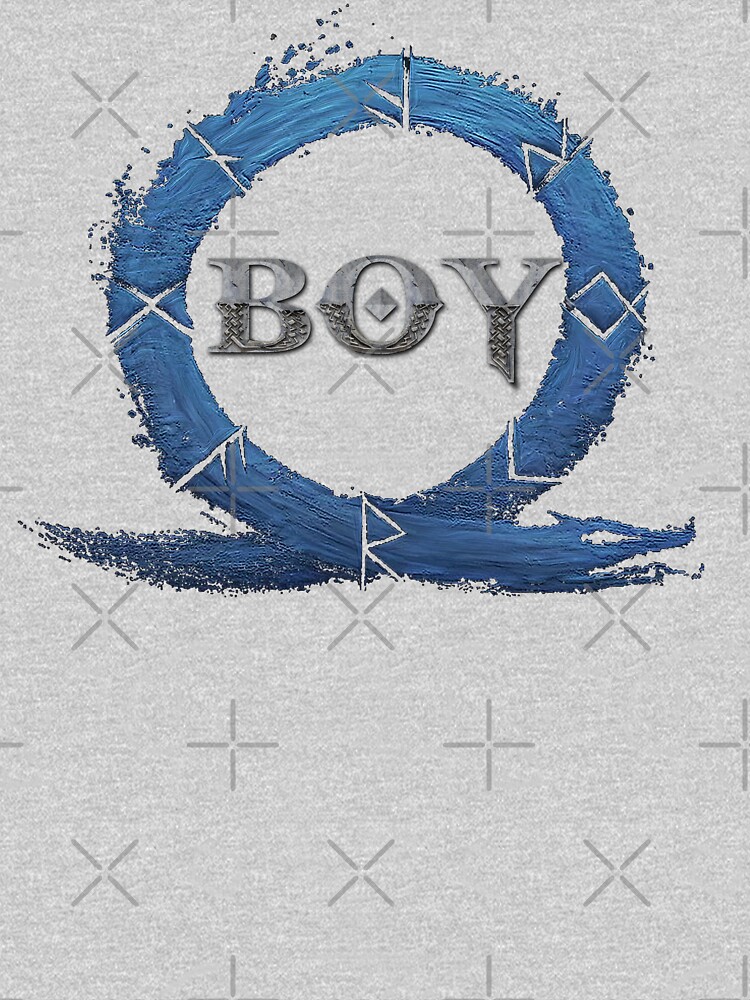 BOY : God of War (Blue) by myheadisaprison