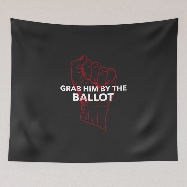 Item preview, Grab Him By The Ballot designed and sold by Skaters.