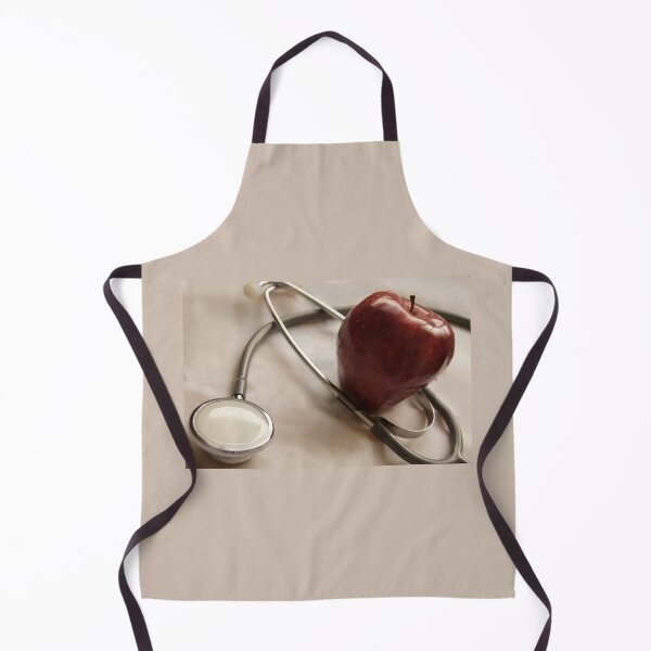 Item preview, Quote "One Apple A day Keeps the Doctor A way", a photo of Red Apple and Stethoscope designed and sold by halmarho.