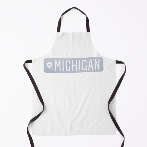 Item preview, Michigan White Tag Insta Location designed and sold by GreatLakesLocal.