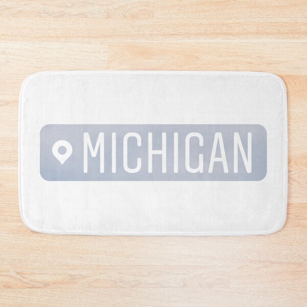 Item preview, Michigan White Tag Insta Location designed and sold by GreatLakesLocal.