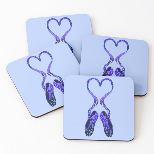 Item preview, Dancing Winter Snowflake Ballet Slippers  designed and sold by Deborah Camp.