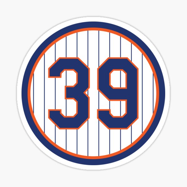 Item preview, Edwin Diaz #39 Jersey Number designed and sold by StickBall.