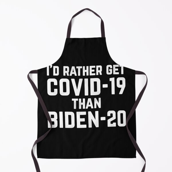 Item preview, I'd rather get covid-19 than biden-20 designed and sold by LloydsLong.