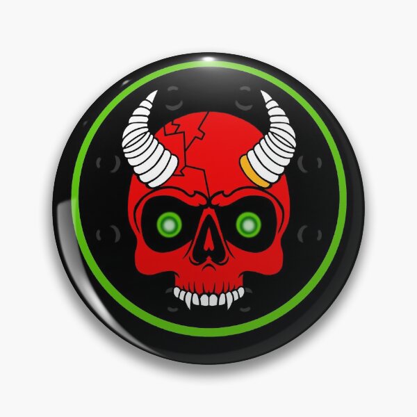 Item preview, Oni Demon Skull designed and sold by SuperSaltlee.