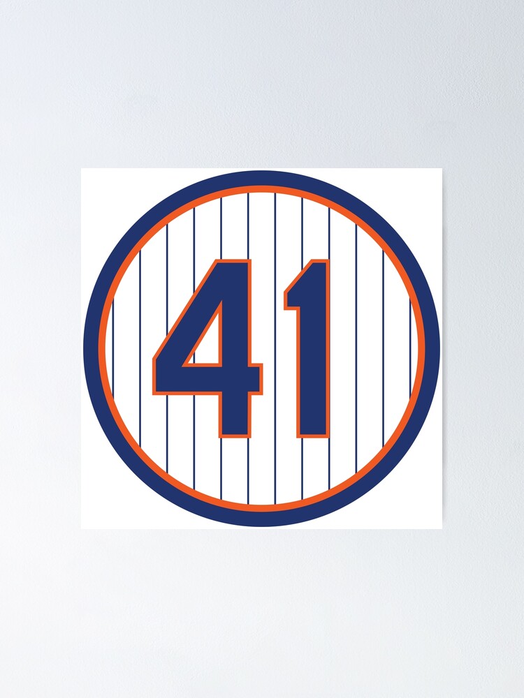 Tom Seaver #41 Jersey Number