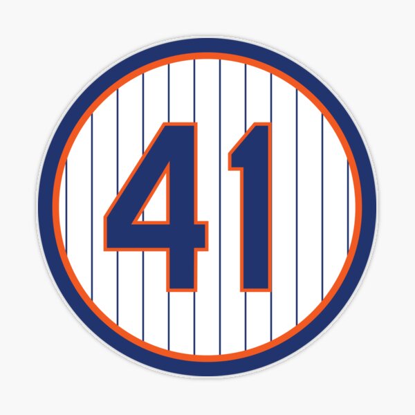 Keith Hernandez Retired Number Sticker New York 17 