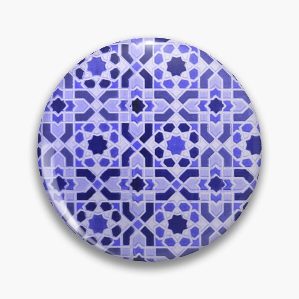 Item preview, OASIS 4 mosaic Morocco Essaouira tradition decors wall star blue green orange patterns designed and sold by dragonemma.