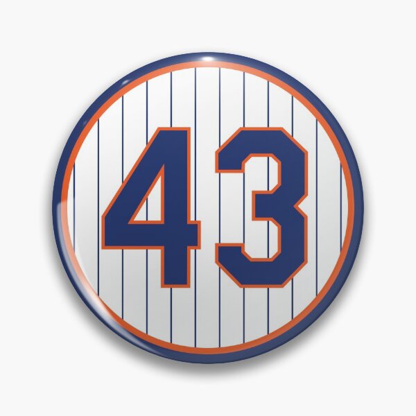 Item preview, RA Dickey #43 Jersey Number designed and sold by StickBall.
