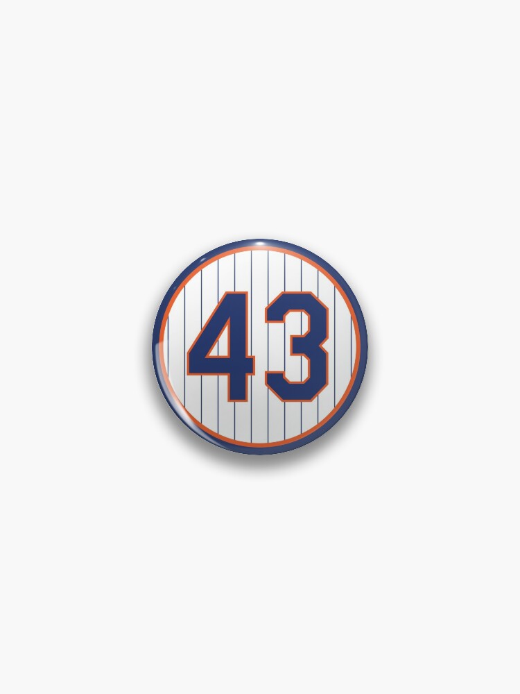 RA Dickey #43 Jersey Number | Pin