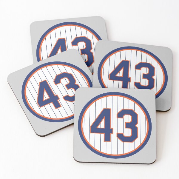 Item preview, RA Dickey #43 Jersey Number designed and sold by StickBall.
