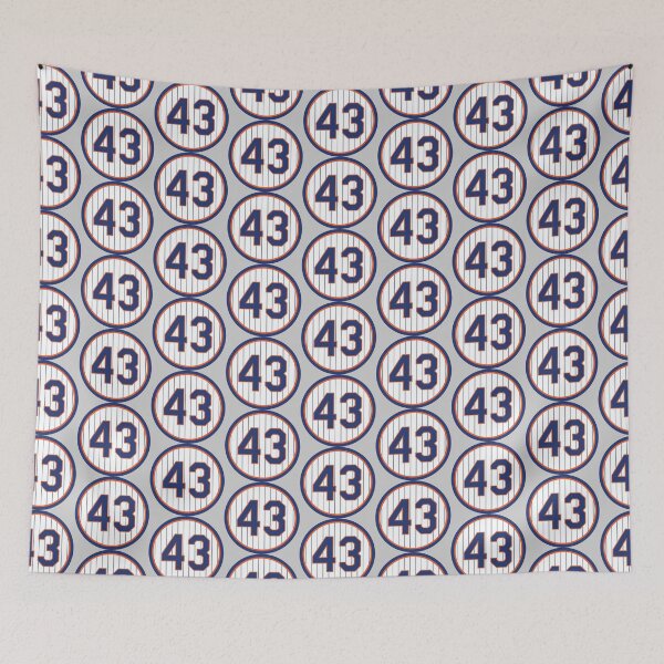 Item preview, RA Dickey #43 Jersey Number designed and sold by StickBall.