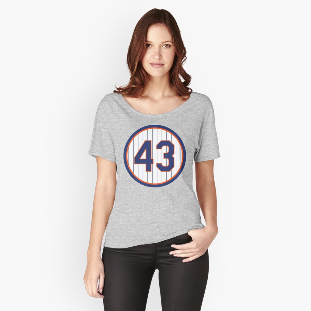 RA Dickey #43 Jersey Number | Sticker