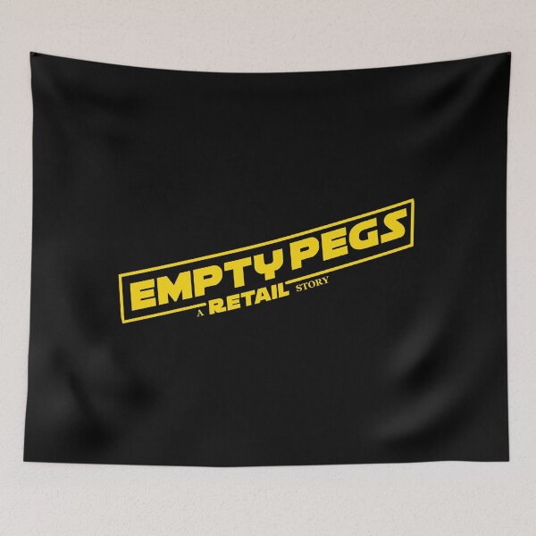 Item preview, Empty Pegs A Retail Story designed and sold by F1shcustoms.