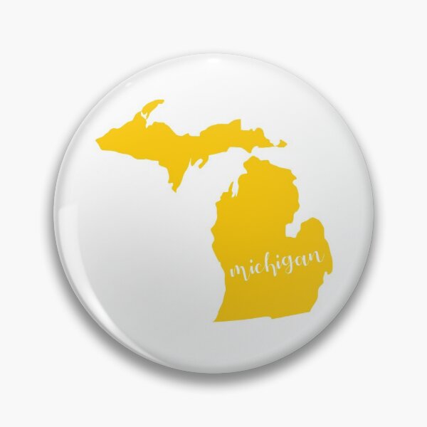 Item preview, Yellow Michigan MI State  designed and sold by agdesigns6.