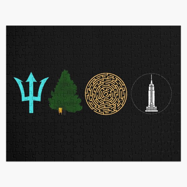 Camp Half-Blood Black Beads Jigsaw Puzzle