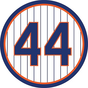 Darryl Strawberry #18 Jersey Number Sticker for Sale by StickBall