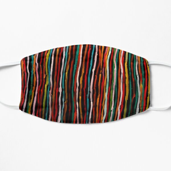 Australian Aboriginal Art Flat Mask