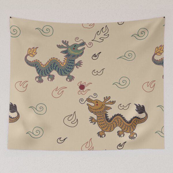 Item preview, Oriental Dragon - Khaki designed and sold by cheekimori.