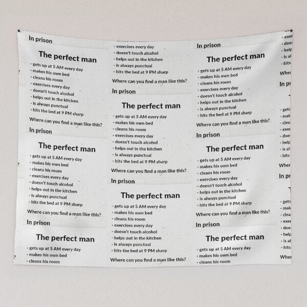 Item preview, IS THERE A PERFECT MAN? designed and sold by CCCREW.