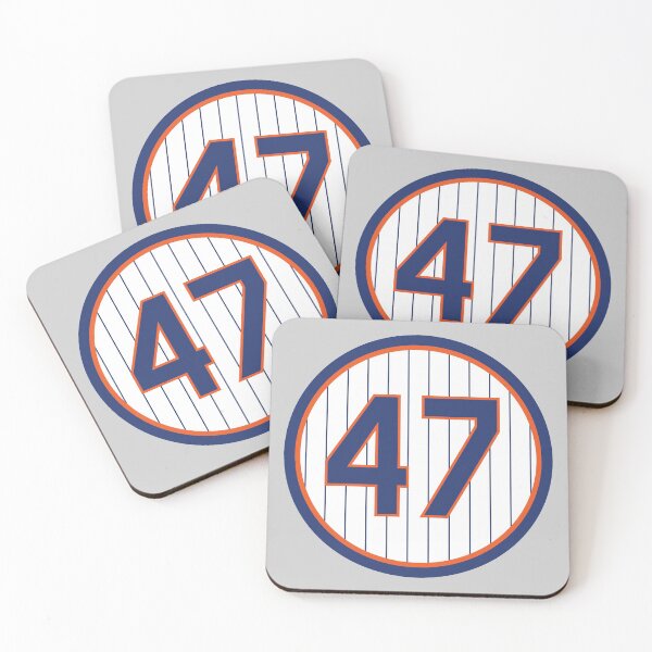 Item preview, Tom Glavine #47 Jersey Number designed and sold by StickBall.