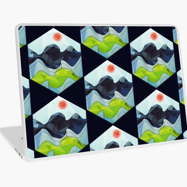The Poly Landscape 2.0 Laptop Skin