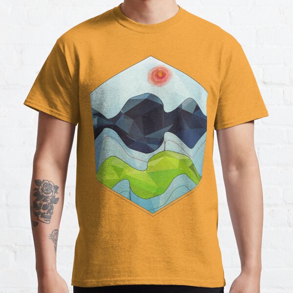 The Poly Landscape 2.0 Classic T-Shirt