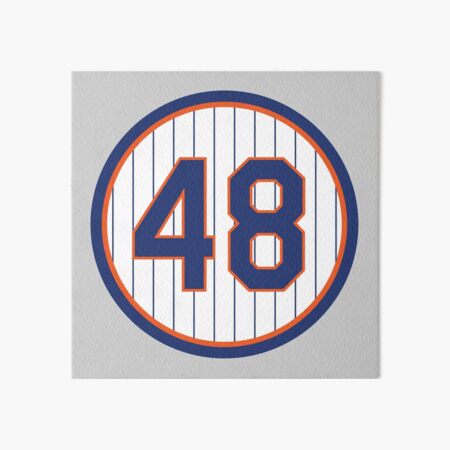 Jacob Degrom Jersey  Art Board Print for Sale by athleteart20