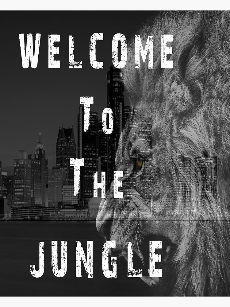 to the jungle" Sticker for Sale by ivebeenawesome Redbubble