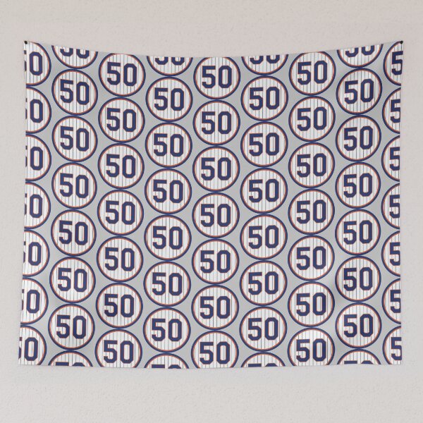 Item preview, Sid Fernandez #50 Jersey Number designed and sold by StickBall.