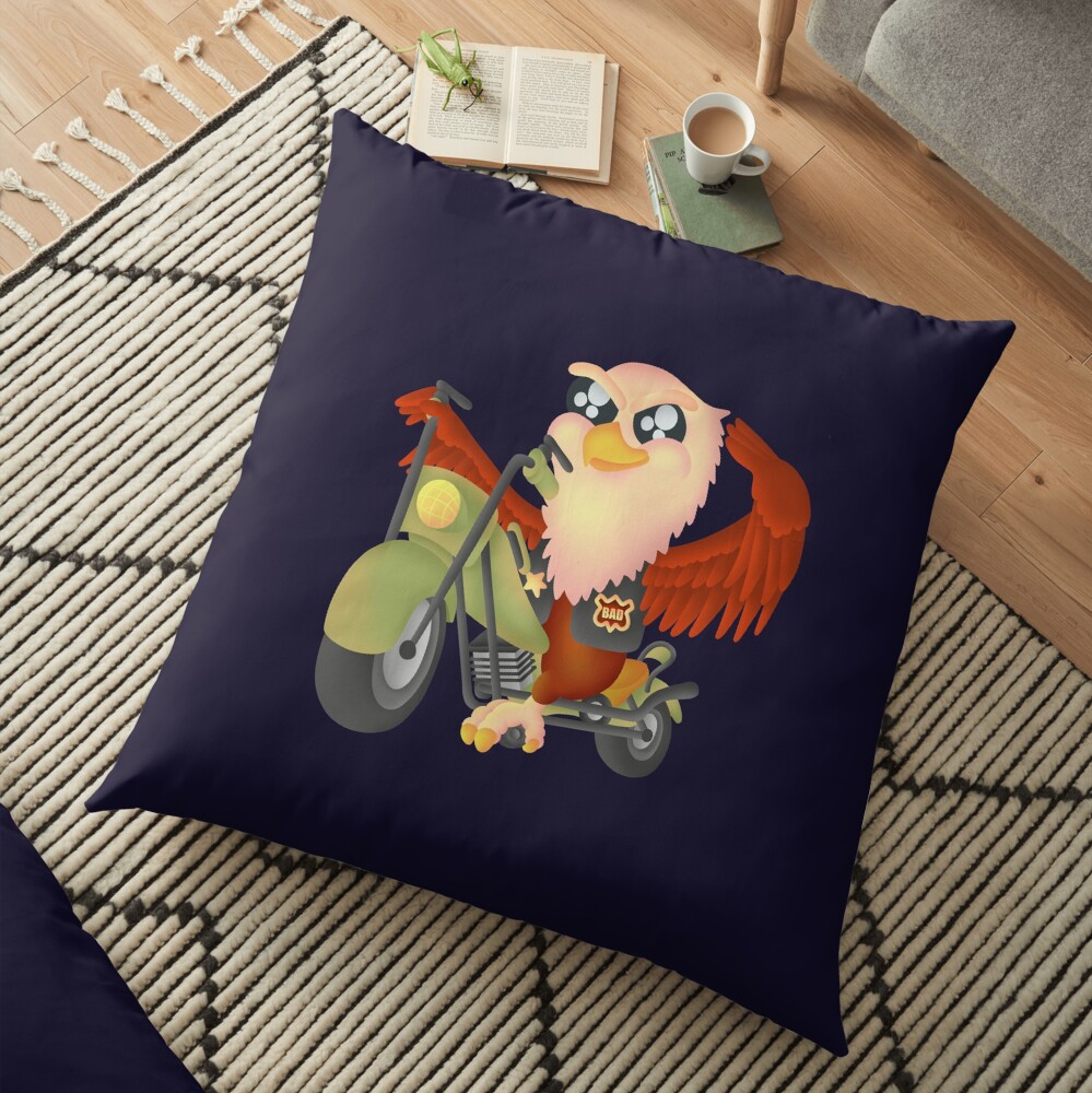 Cute Eagle Floor Pillow