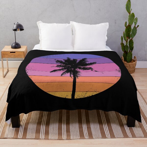 Item preview, Palm Tree tropical Vintage Sunset designed and sold by Radarek1989.
