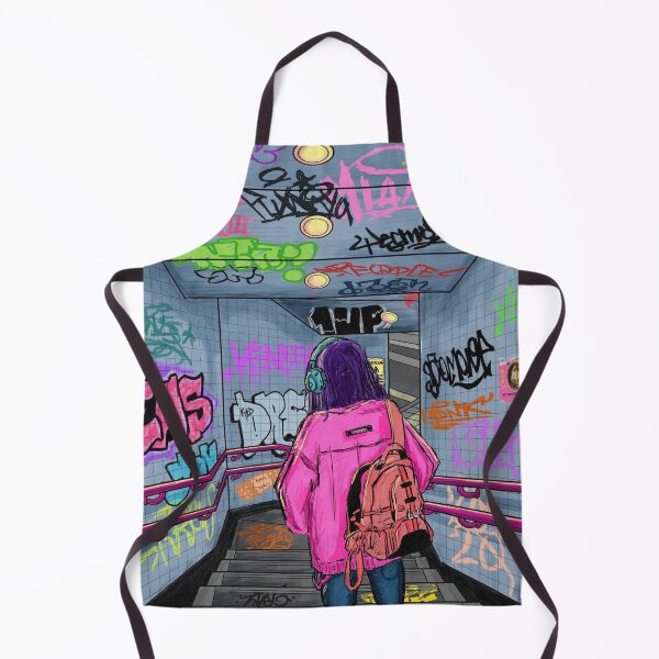 Item preview, way back (graffiti staircase) designed and sold by laserskull.