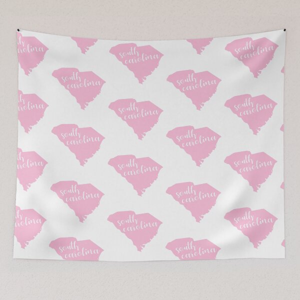 Item preview, Pink South Carolina SC State designed and sold by agdesigns6.