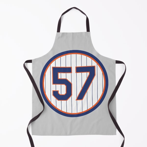 Item preview, Johan Santana #57 Jersey Number designed and sold by StickBall.