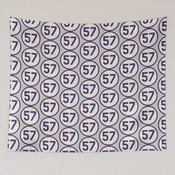 Item preview, Johan Santana #57 Jersey Number designed and sold by StickBall.