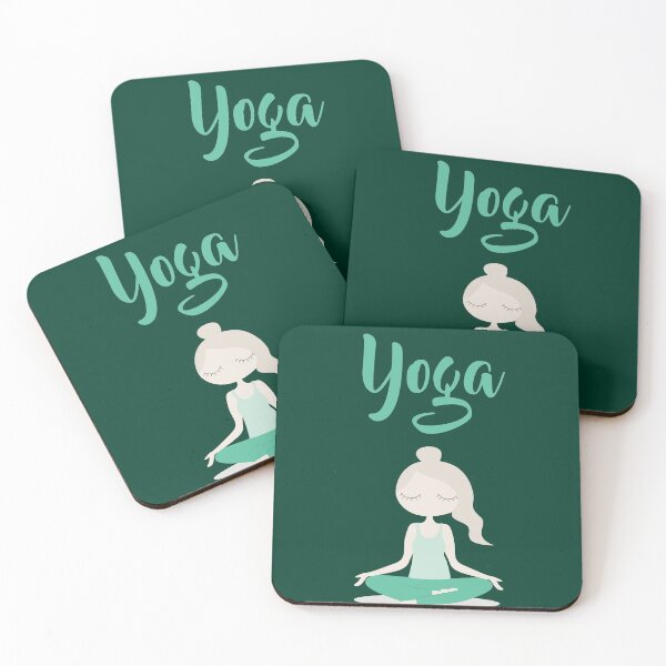 Item preview, Young Yoga Lady sitting in Lotus Position designed and sold by thewishdesigns.